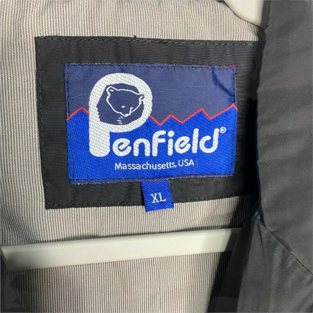Penfield Men’s Black Light Windbreaker Soft Shell Jacket Size XL Preowned - Picture 6 of 10